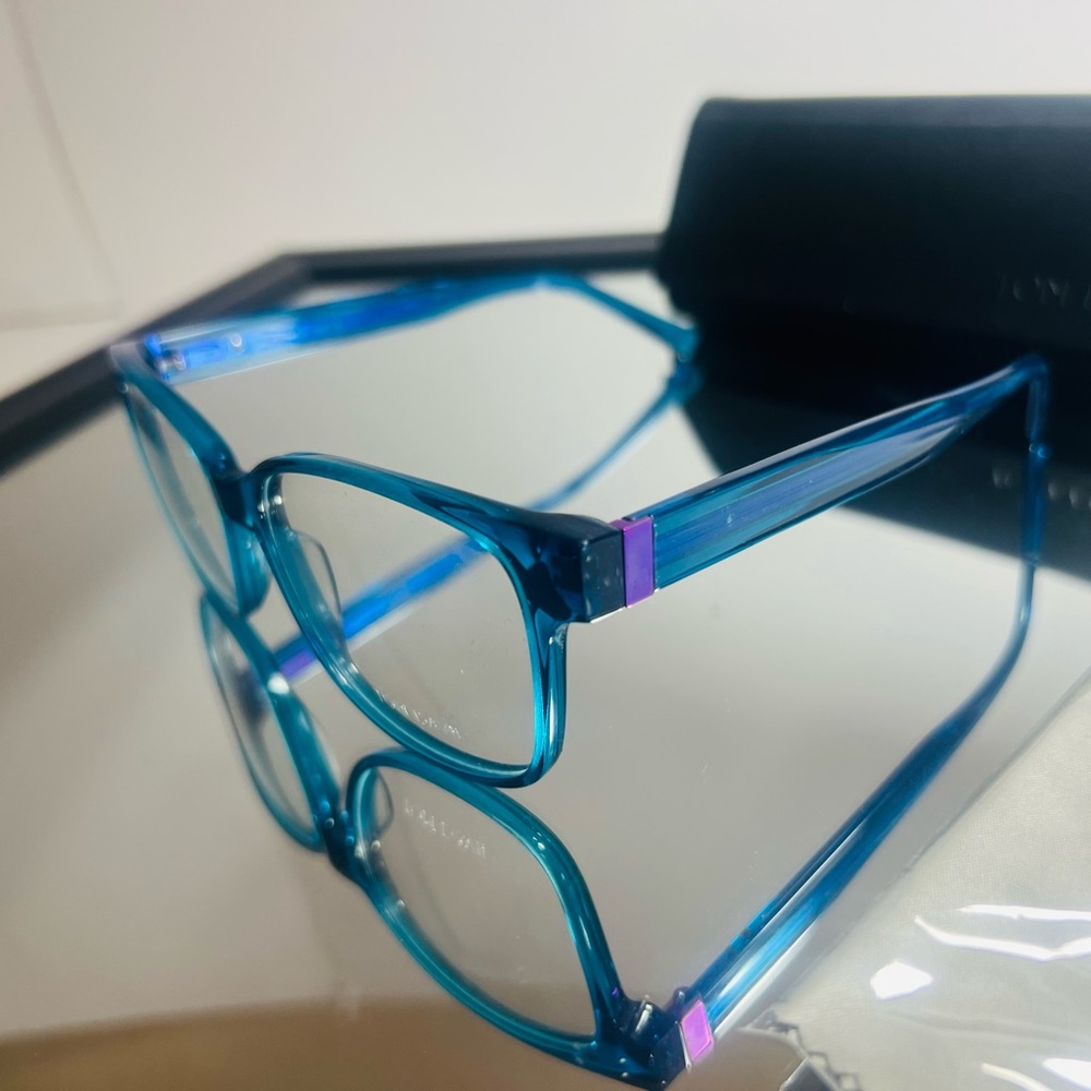 TOM DAVIES TD679 Col 1950 teal blue and purple acetate 54-16-140 New
